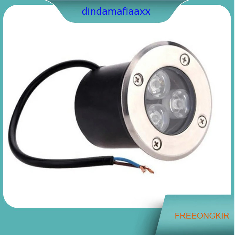 Lampu lantai led 3w 3 w floor lamp led led ground floor led lantai 3 w