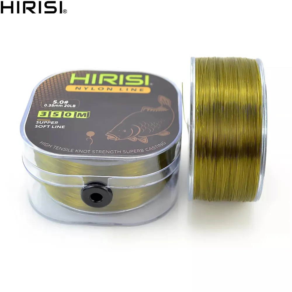 Hirisi 350m Super Strong Fishing Line Japan Monofilament Nylon Carp Fishing Line Fishing Accessories