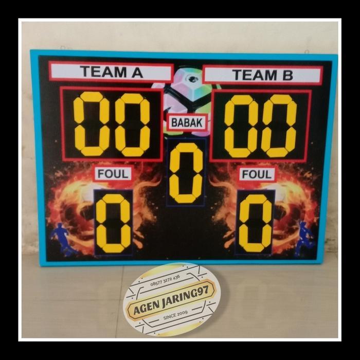 papan score futsal