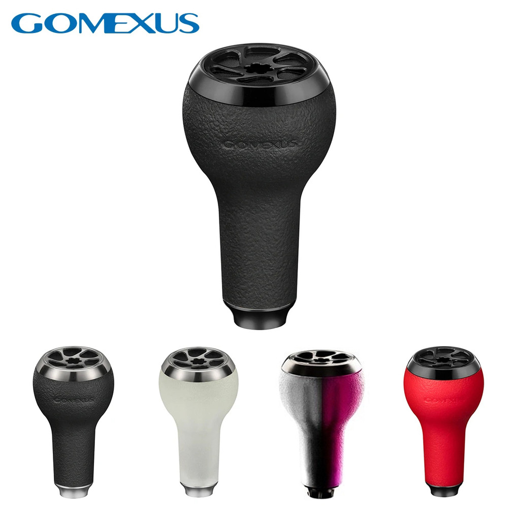 Gomexus TPE Reel Knob 27mm Tuning Knob for Shimano Daiwa Baitcasting Spinning Reel Handle Knob Grip 