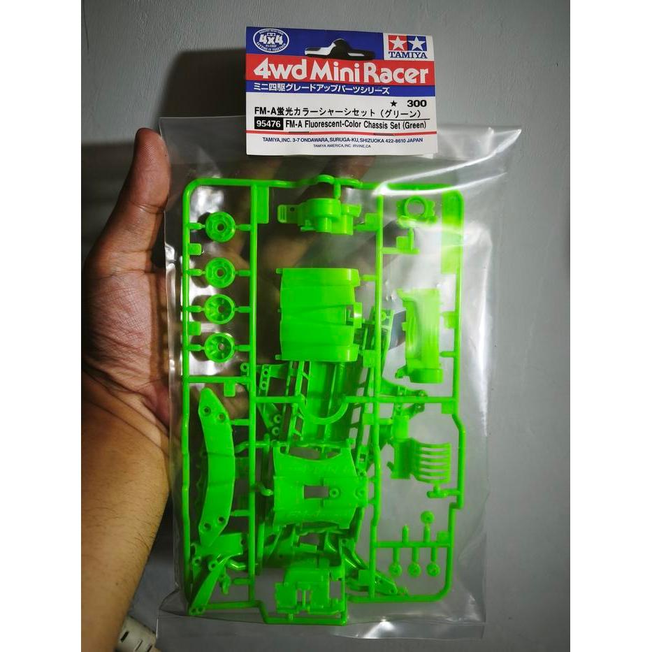 Tamiya 95476 FM-A Fluorescent Color Chassis (Green) Dcast