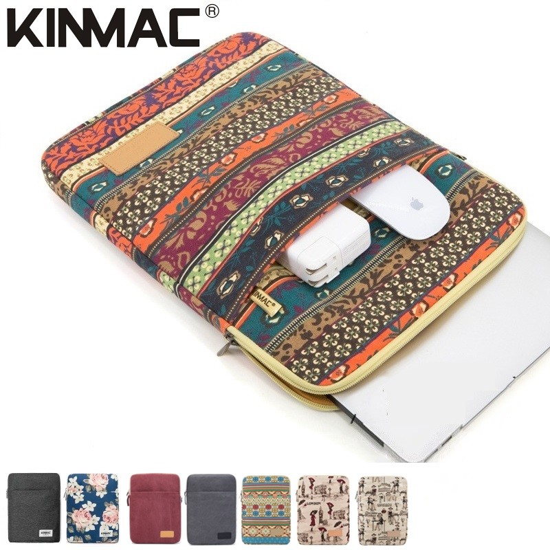 Kinmac Brand Laptop Bag 12,13.3,14,15.4,15.6,16 Inch,Shockproof Lady Man Sleeve Case For MacBook Air