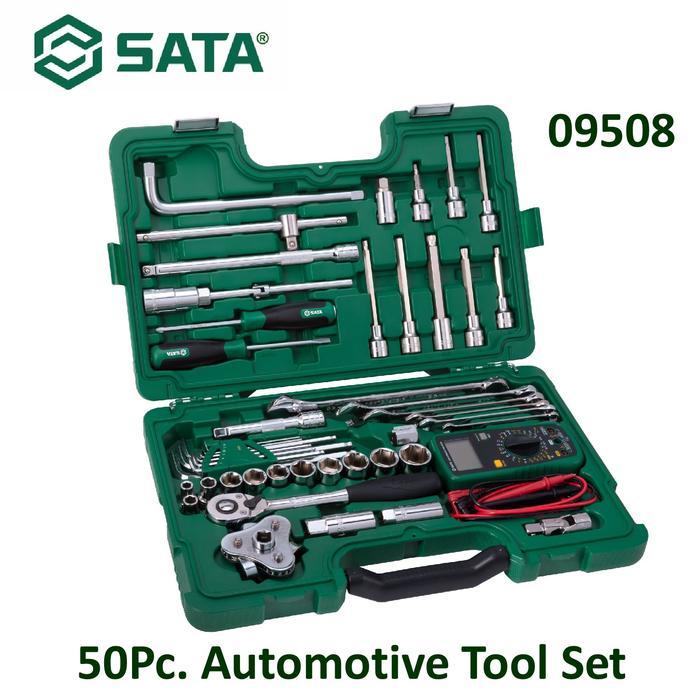 Sata 09508 Tool Kit Set Otomotif 50Pc. Automotive Tool Set Sata Tools