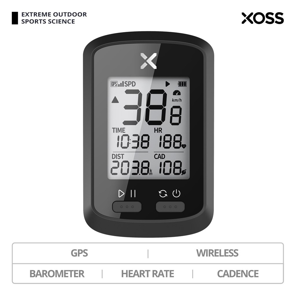 XOSS G+ GPS Bike Computer Wireless Cycling Speedometer Road Bike MTB Waterproof Bluetooth ANT+ Caden