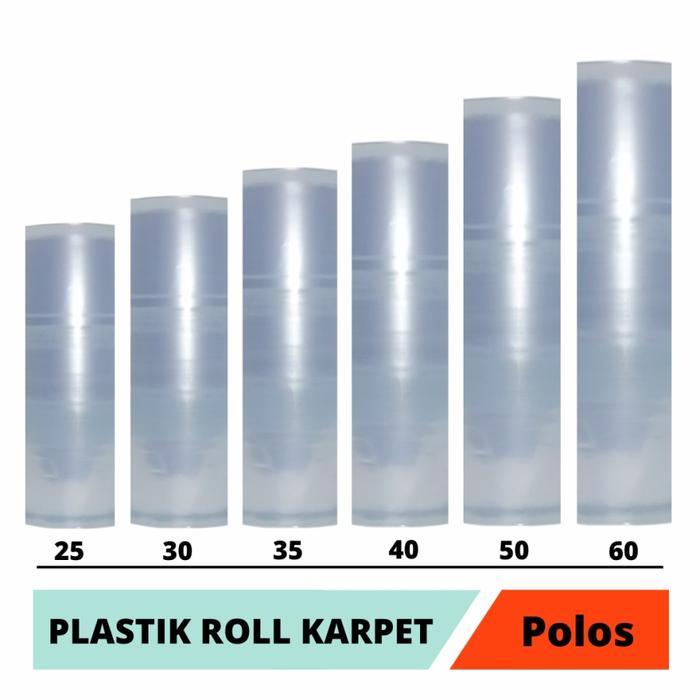 Plastik Laundry Karpet Roll Polos - 25 PP