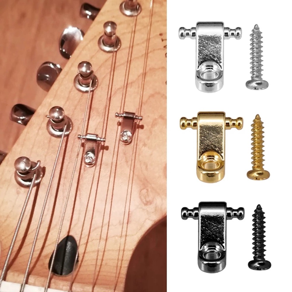 High Quality Mounting Guitars Accessories Roller String Trees Strings Retainer Electric Guitar Parts