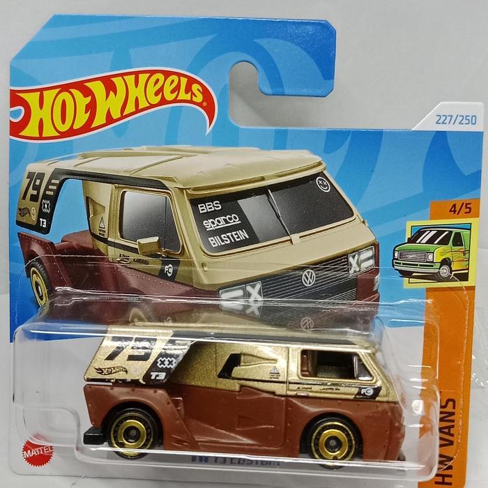 Diecast HOTWheels VW T3 CUSTOM  SHORT CARD-HQ Mainan Skala 64