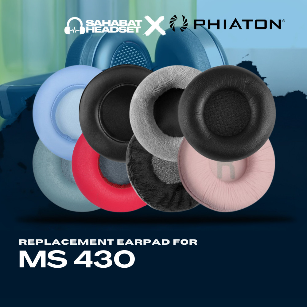 Earpad Ear Cushion Earcup Phiaton MS430 MS-430 Busa Bantalan Pad Foam