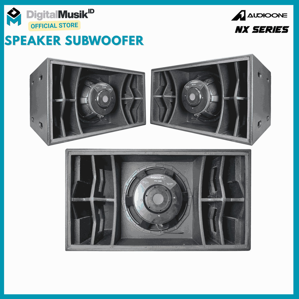 Audio One Subwoofer Passive NX 118 - Speaker 18 Inch. Suara Terbaik untuk Sound System Lapangan