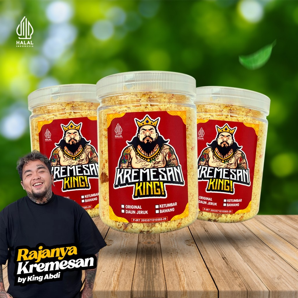 Kremesan Ayam by King Abdi - Rajanya Kremesan 3 Toples