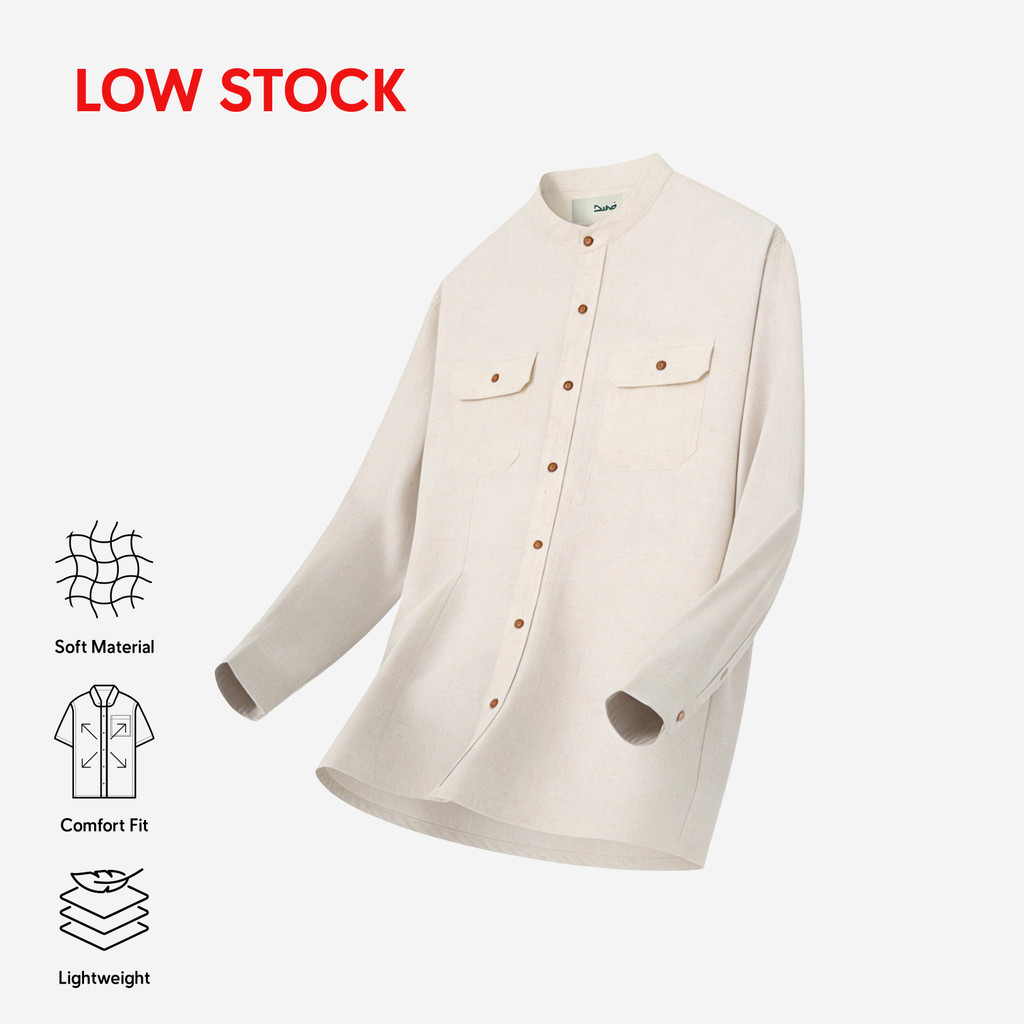 DUHA Baju Koko Linen Lengan Panjang - Sayf