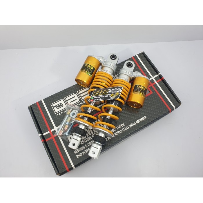 Shockbreaker DBS 655 Premium 310mm NEW N-MAX 155 AEROX 155 Klik Fungsi - GOLD/YELLOW, 310mm