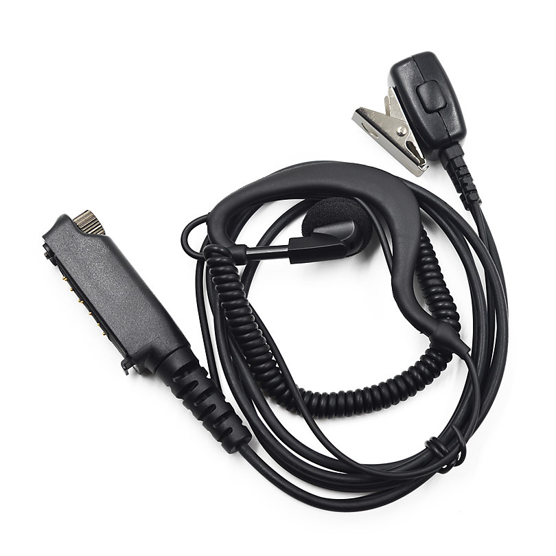 1-Wire Earloop Headset Earpiece Mic for Sepura Rao Walkie Talkie STP9000 STP9100 STP9200 New