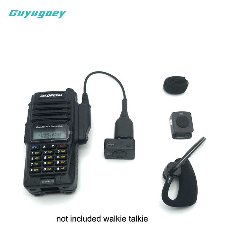 UV-5R Walkie Talkie Bluetooth PTT Headset Earpiece For Baofeng UV-5R UV-82 A-58 UV-XR UV-5S GT-3WP U