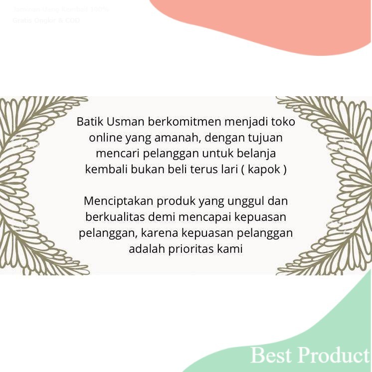 Batik Usman - Terbaru Gamis Twill Rayon Pekalongan Cap Malaman Ori Home Dress Busui Jumbo Premiumpak