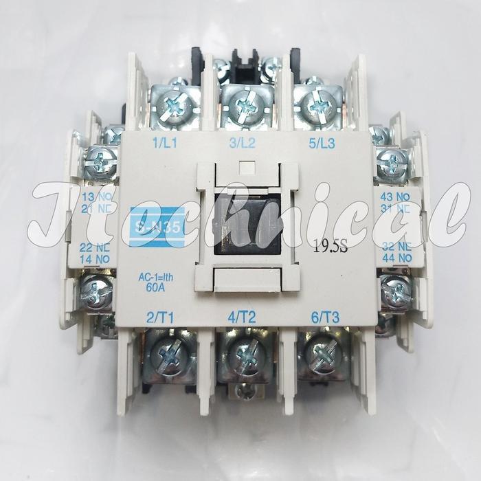 MAGNETIC CONTACTOR SN-35 220V 380V / AC KONTAKTOR SN 35 220VAC 380 VAC - 220V
