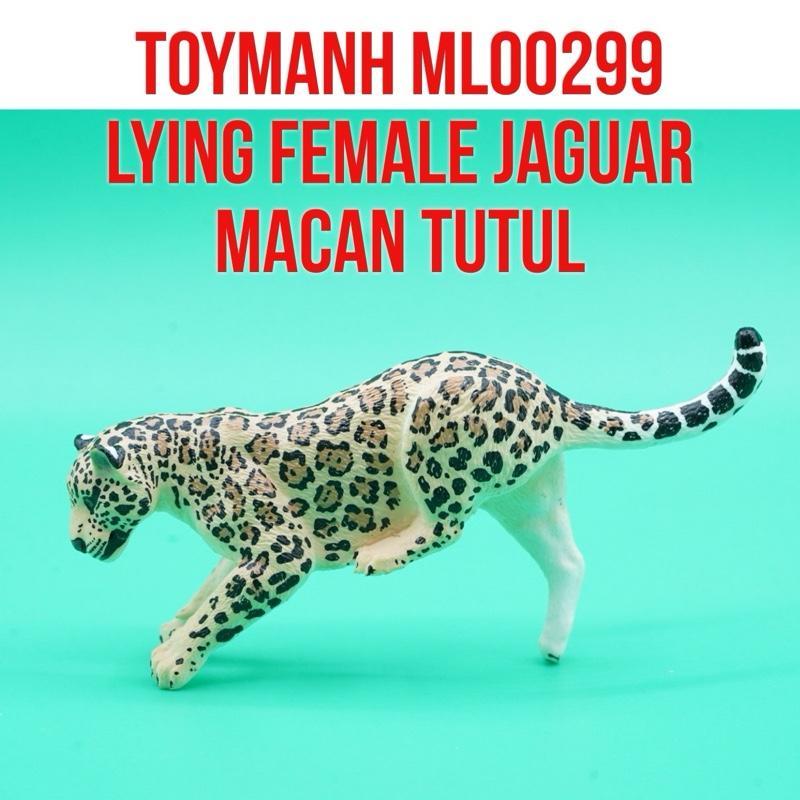 ToyMany ML00299 | Jaguar Panthera Onca Macan Kumbang Macan Tutul | Mainan Figure Binatang Miniature 