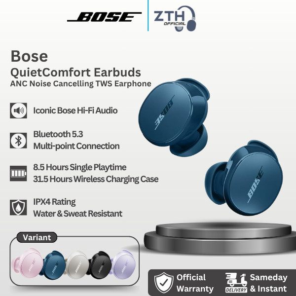 Bose QuietComfort Earbuds ANC Noise Cancelling TWS Earphone