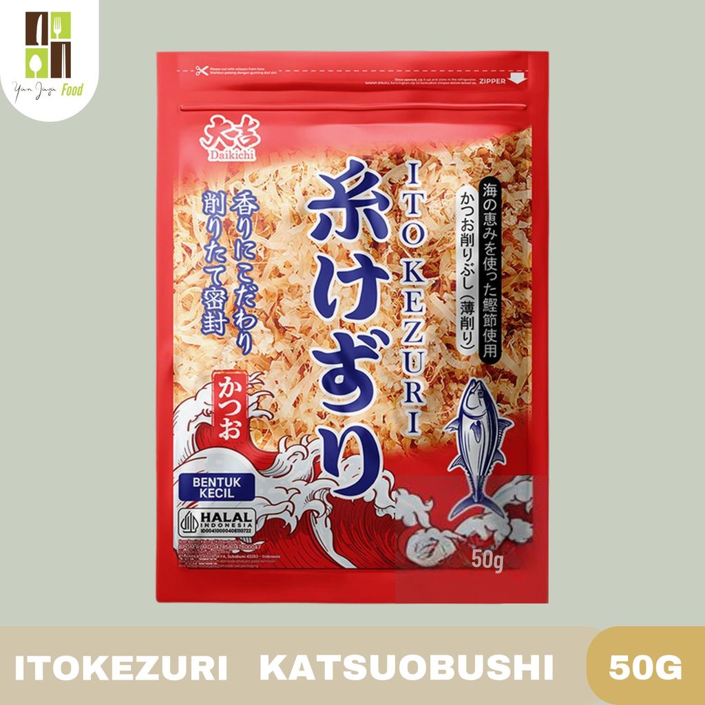 ITO KEZURI / Daikichi Katsuobushi 50g / Katsuobushi Serut / Serpihan Ikan Cakalang Khas Jepang