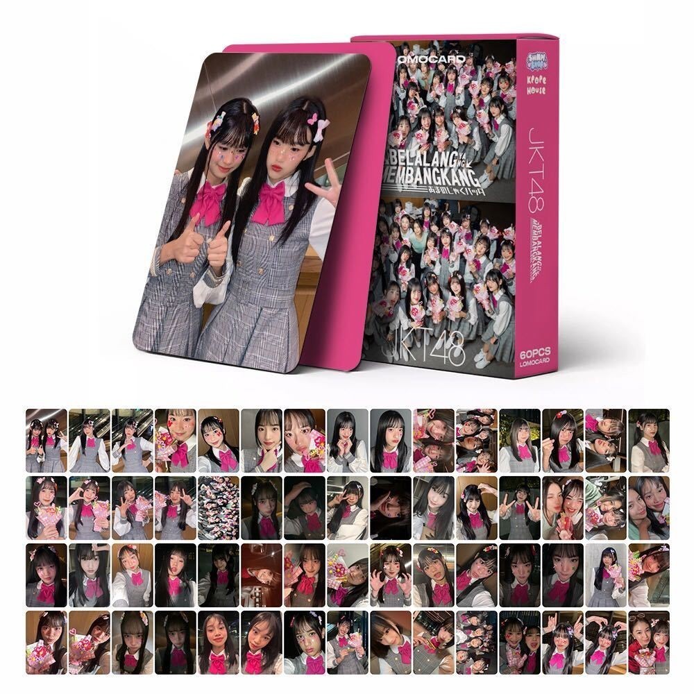[60Pcs] Pack Photocard Jkt48 Belalang Yang Membangkang Album Lomo Card Photo Card Kpop Lomocard Kpop