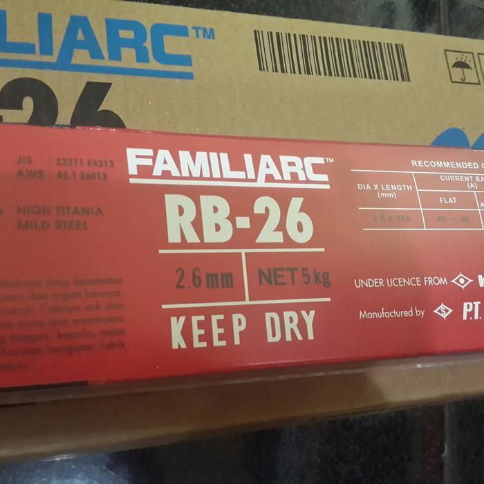 Kawat Las KOBE RB26  2.6mm - Kawat Las KOBELCO