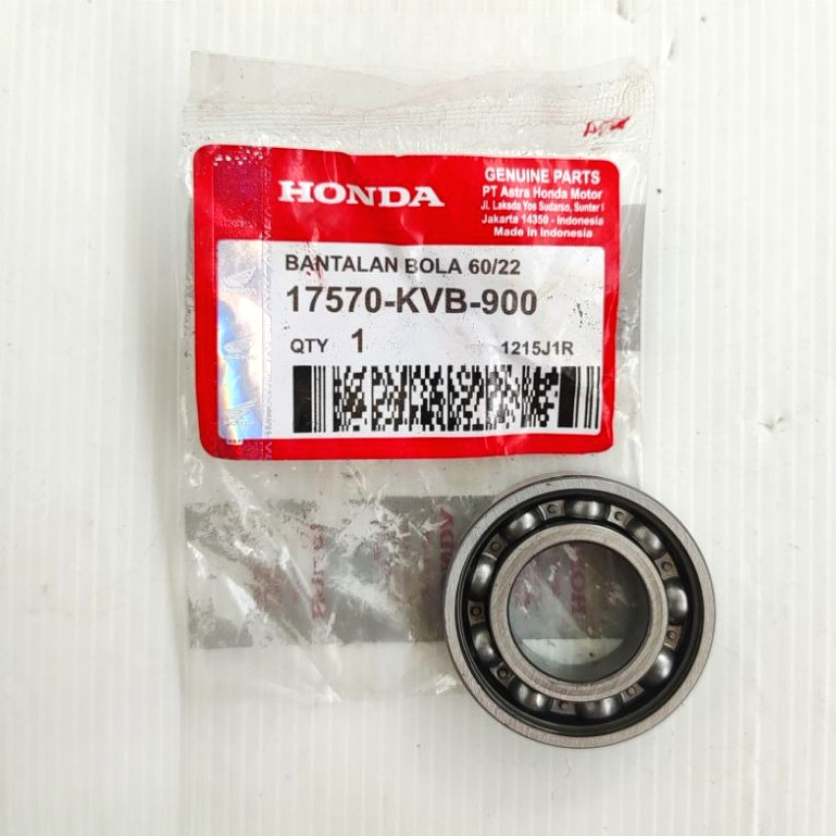 Bearing Laher 6022 As Roda Belakang Beat / Scoopy / Spacy / Vario 110 Karbu FI