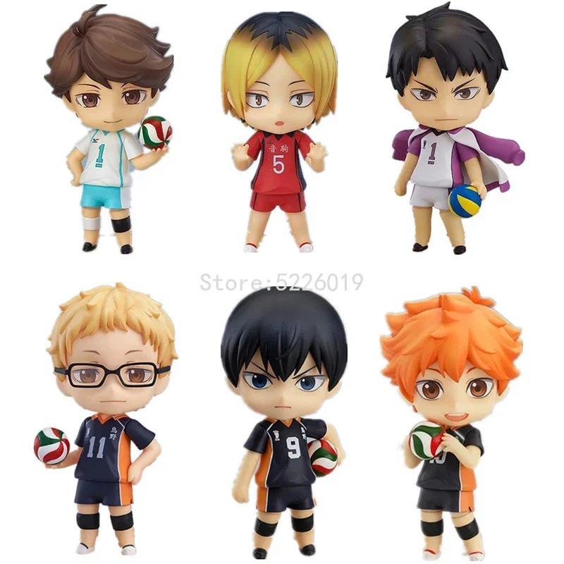 6 Styles Haikyuu Anime Figure 616# Kei Tsukishima Action Figure 789# Ushijima Wakatoshi 605# Kozume 