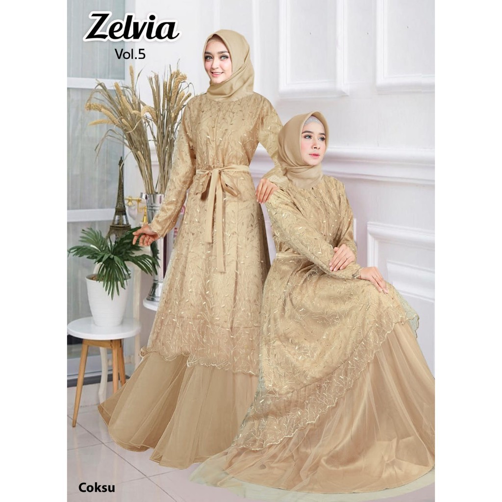 BAJU PESTA JUMBO GAMIS BRUKAT PESTA JUMBO SABRINA SERAGAM KONDANGAN REMAJA PESTA GAMIS BRUKAT JUMBO 