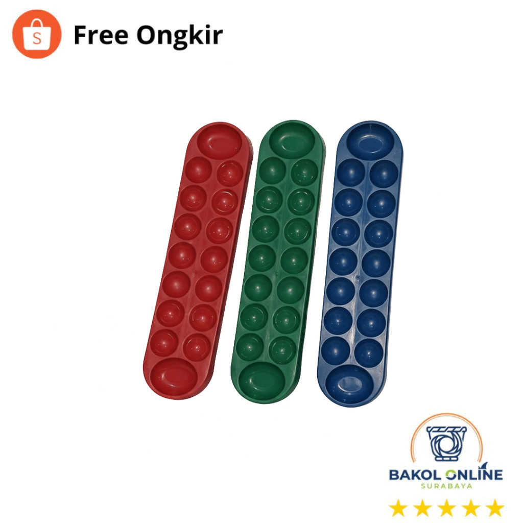 Mainan Tradisional Dakon 60cm / Cetakan Gula Jawa Plastik Premium
