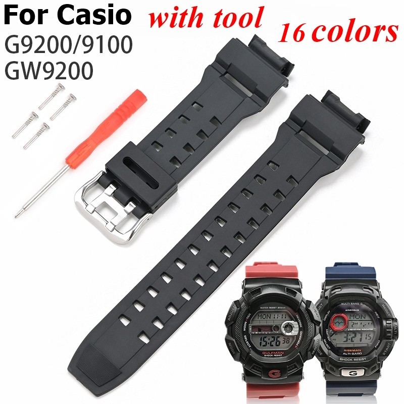For Casio Rangeman G-SHOCK G9200 G9100 GW9200 GW9101 GW9102 GW9110 GW9125 Wat Strap Accessory Bracel