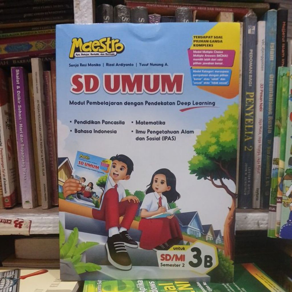 Buku LKS Maestro SD/UMUM Kelas 3 Kurikulum Merdeka CV Hasan Pratama