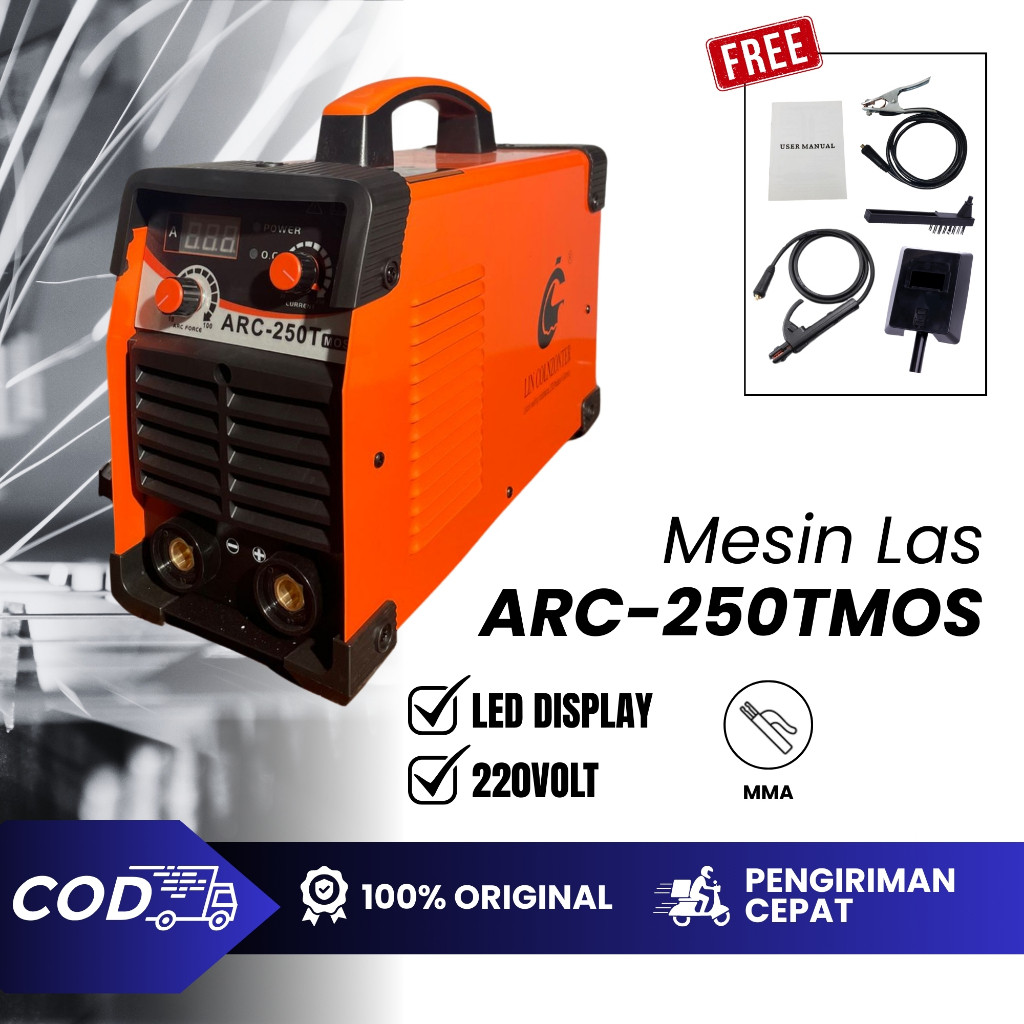 Mesin Las Inverter ARC-250T MOS 250A Mosfet Las