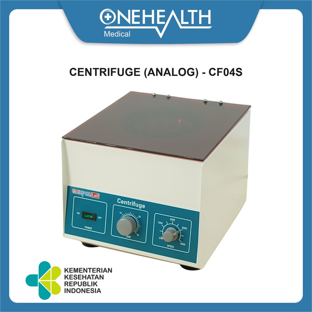 Onehealth LAB+ Centrifuge CF-04S Analog 12 Hole Alat Sentrifus Laboratorium