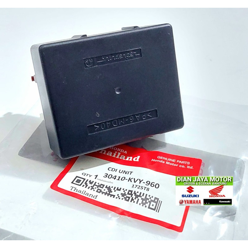 ( Thailand ) Cdi shindengen KVY Honda Beat  Karbu Scoopy karbu Spacy karbu Dian jaya motor