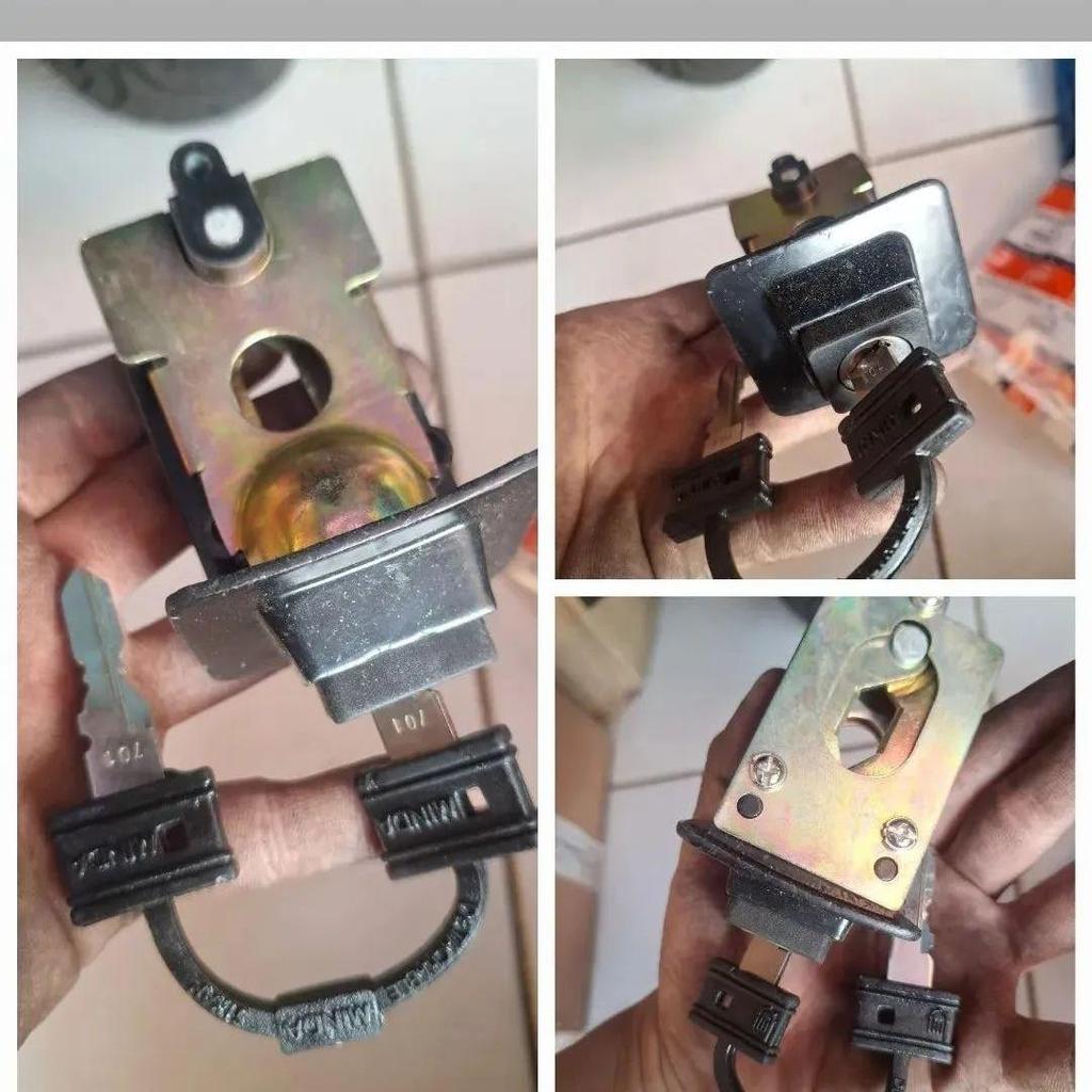 kunci jok Vespa Spartan arcobaleno pxe NOS lengkap anak kunci