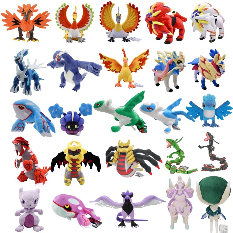 Legendary Pokemon Plush amondmon Sun God Giratina Mewtwo Palkia Moon God Pokémon Plush Toys Dolls Ch