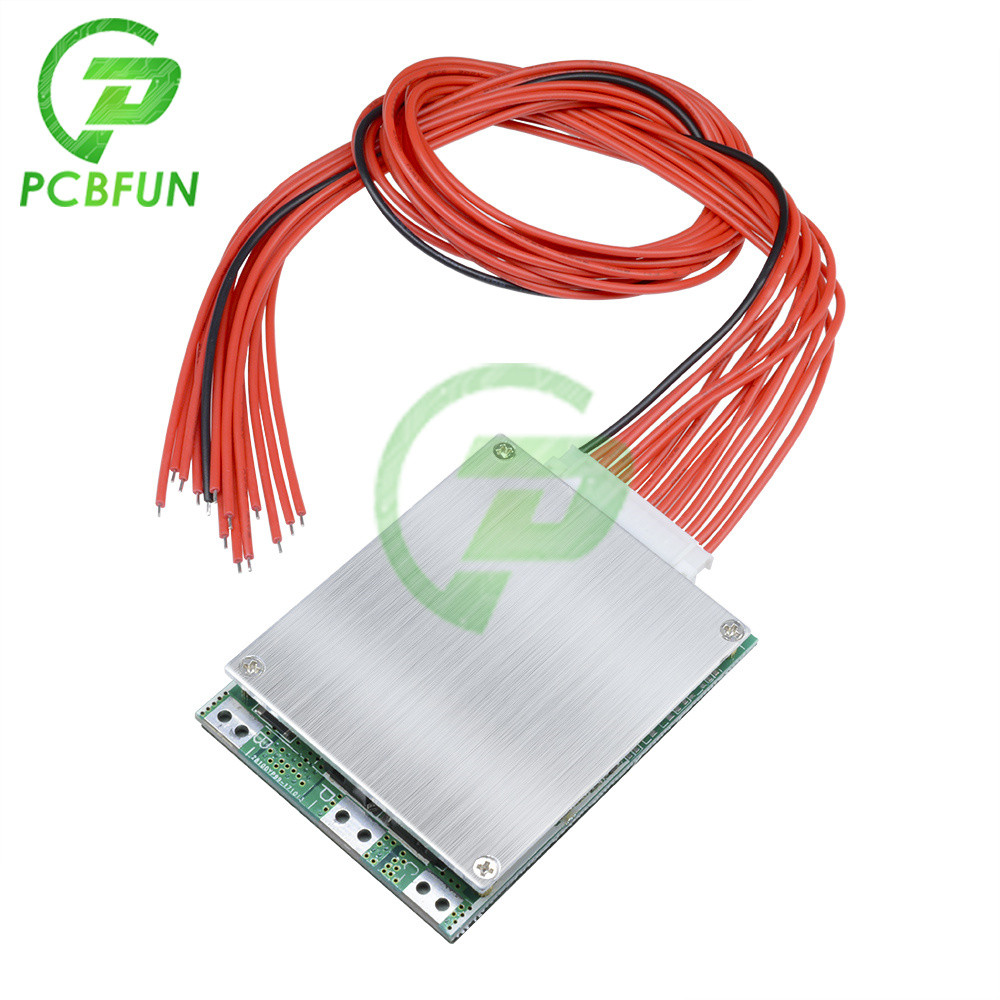 BMS 13S 35A 48V Li-ion Lithium 18650 Battery Pack Charge Protection Board with Balance PCM PCB For E