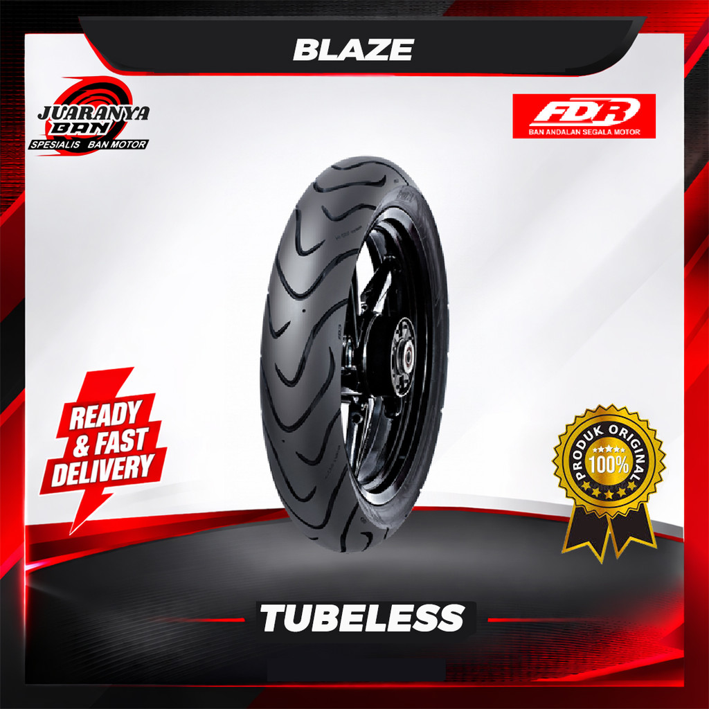 Ban motor bebek FDR Blaze 100 70 17 Tubeless