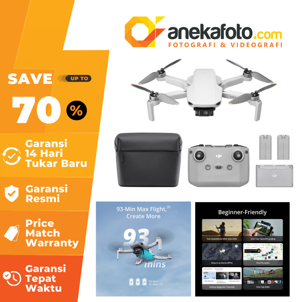 DJI Mini 4K Drone Basic (GL)/DJI Mini 4K Drone Fly More Combo