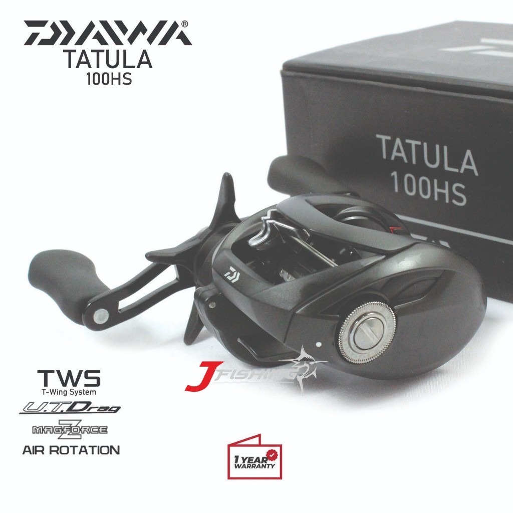 Reel BC DAIWA Tatula 18 100 150 200 | Handle Kiri & Kanan | Casting Baitcasting | Laut Sungai Danau 