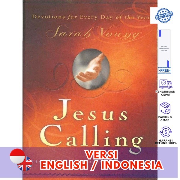 Produk Pilihan - (ARJ) - Versi Eng/Ind -Sarah Young - Jesus Calling_ Enjoying Peace in His Presence 