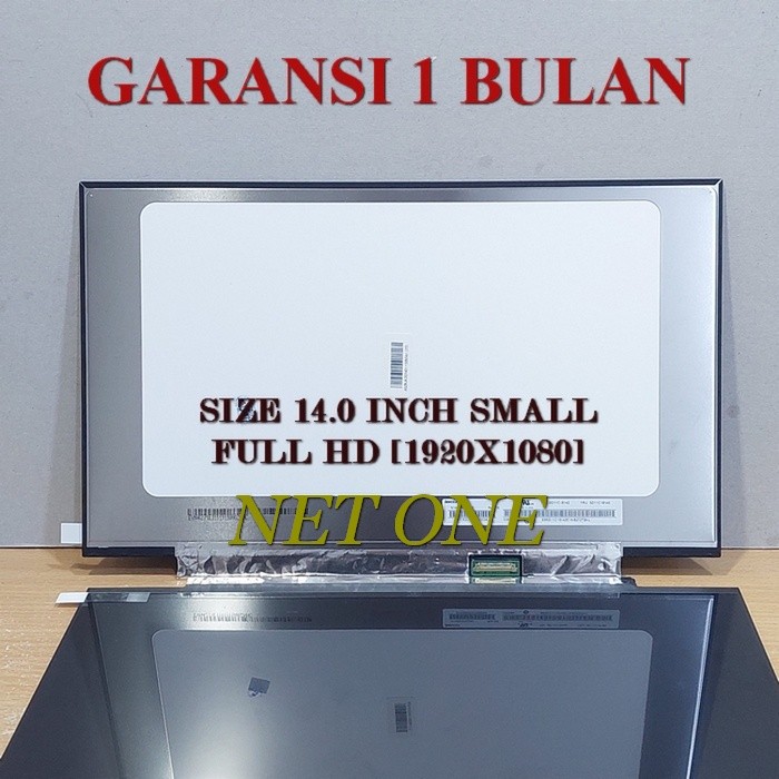 LAYAR LED LCD For LAPTOP ACER ASUS 14.0 INCH Full HD NT140FHM-N44 -NETONE