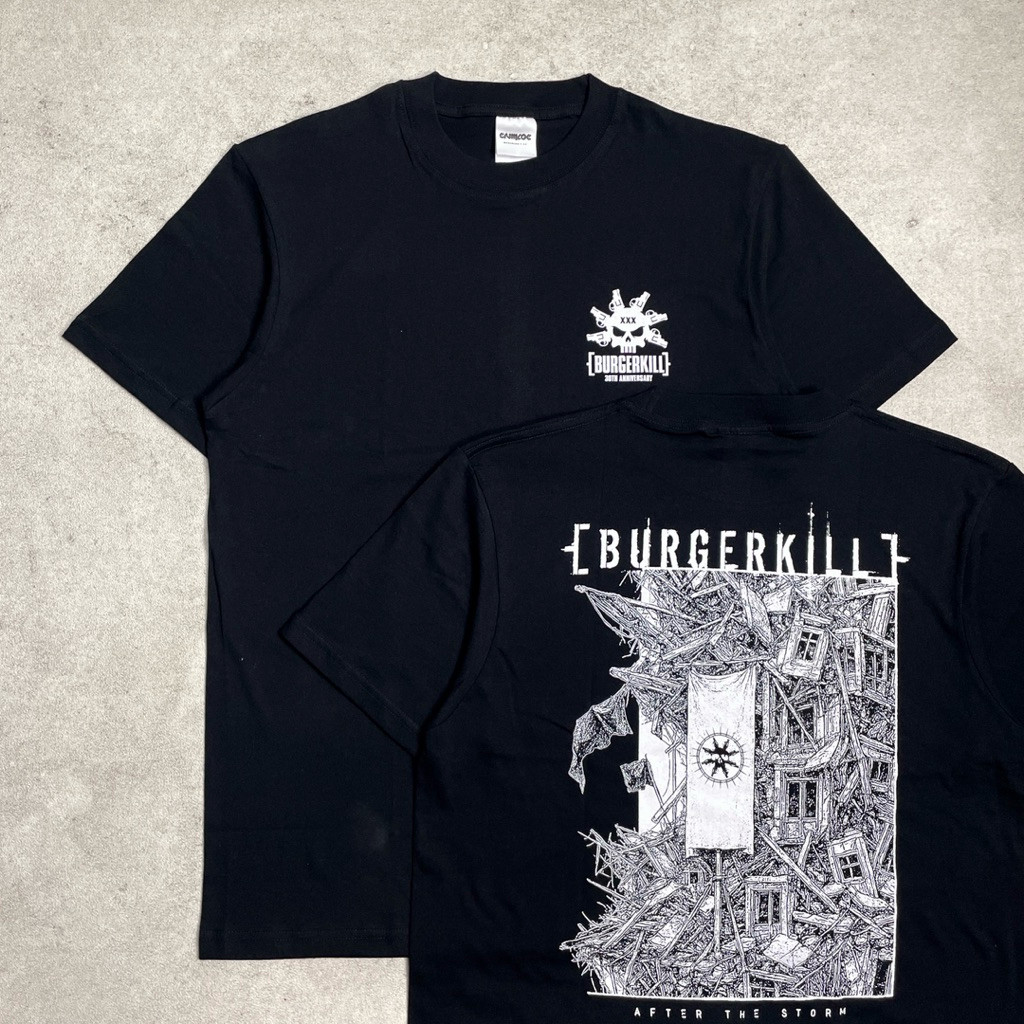 Burgerkill - After The Storm | Tshirt Black Original Merchandise
