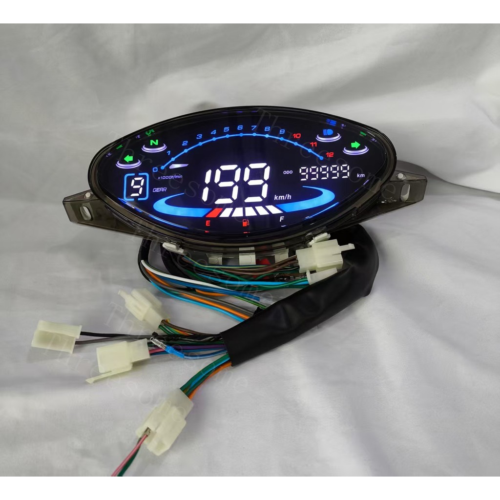 For Honda Biz100 Biz 100 C100 Motorcycle RPM Speedometer For Keller Crono Classic 110 Biz100 Digital