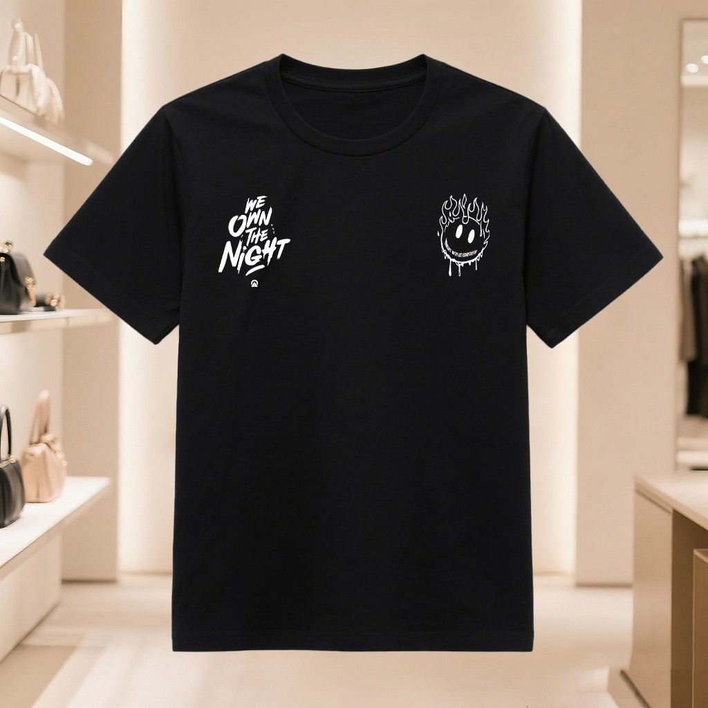 we.Baju Kaos Pria Wanita Desain Tulisan Aksara Jawa Keren Estetik Kekinian