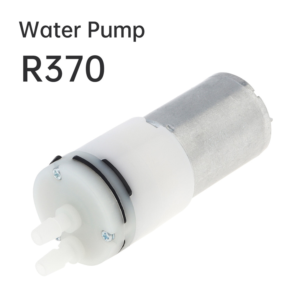 Motor Pompa Air Mikro R370 DC 3.7V, Pompa Air Diafragma Mini Self Priming, Pompa Air Hisap Listrik K