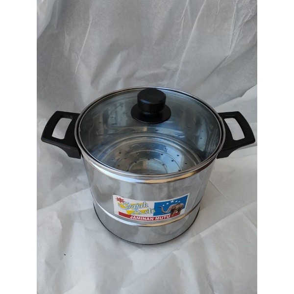 Dandang Nasi Stainless Steel 1/2kg-1kg