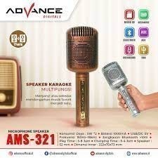 SPEAKER MICROPHONE MULTIFUNGSI ADVANCE AMS-321 / SPEAKER ADVANCE AMS-321