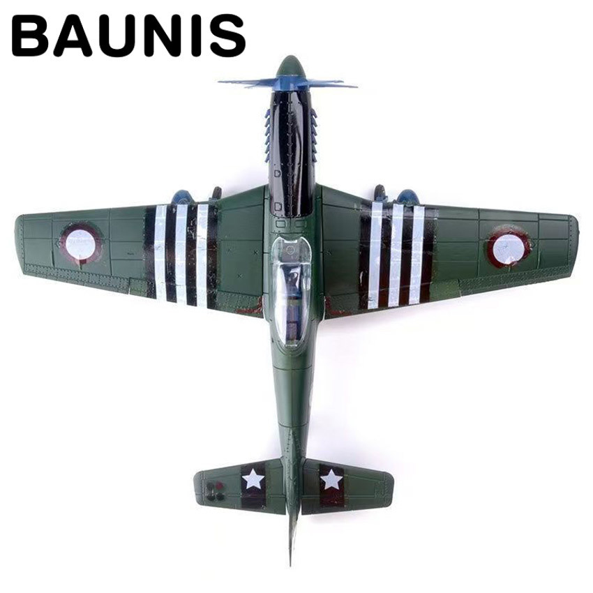 Baunis Mainan Model Kit Pesawat 4D Miniatur Pesawat Jet Klasik Fighter 1:48 Model Kit Card Koleksi