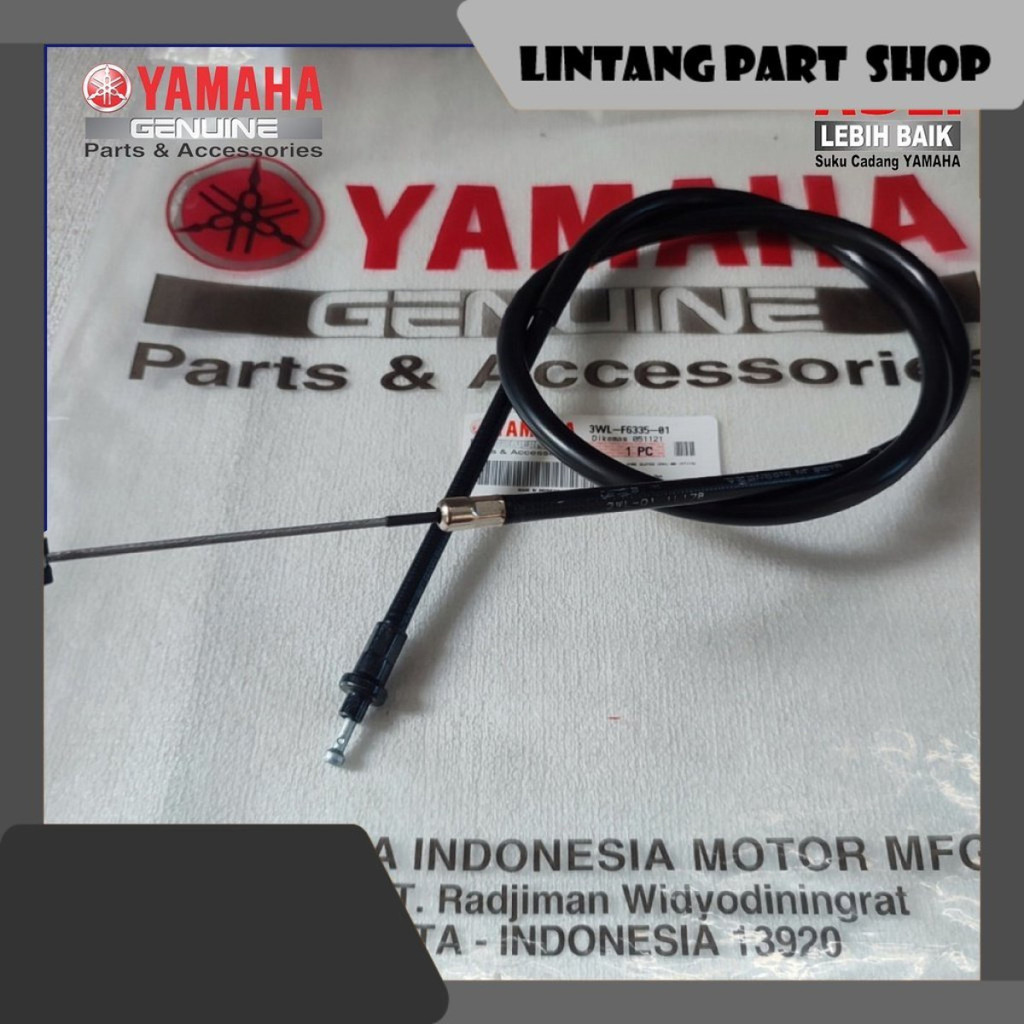 Kabel kopling yt115 yt 115 original yamaha 3wl-f6335-01